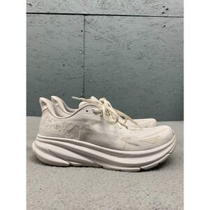 Hoka Women's‎ Size 10.5D Clifton 9 Sneaker Triple White
